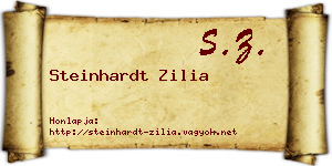 Steinhardt Zilia névjegykártya